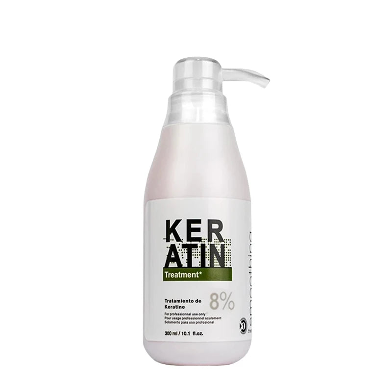 PURC Brazilian Keratin Hair Treatment Formalin Professional Straightening Smoothing Curly Hair Frizz Dry Repair Cream Hair Care
