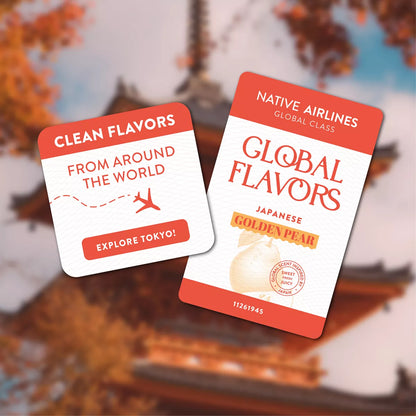 Native Limited Edition Global Flavors Gentle Exfoliating Scrub - Japanese Golden Pear - 12 Fl Oz: Paraben-Free, Sulfate-Free, Whole Body Use