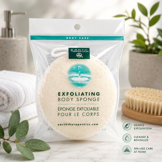 Earth Therapeutics Exfoliating Body Sponge - 1Ct